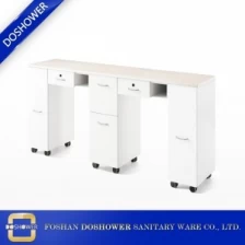 Chine équipement de bureau de manucure double avec la table supérieure de manucure d'ongle de marbre de la chaise de manucure fournisseur Chine DS-1444 fabricant