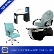 China manicure table supplier china with pedicure spa chair supplier china for manicure table manufacturers china / DS-W17123-SET manufacturer