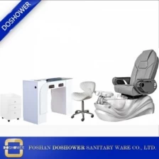China marble nail table top with beauty salon manicure chair for nail table set manicure modern DS-N1131 manufacturer