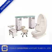 중국 현대 디자인 계란 페디큐어 의자 매니큐어 테이블 세트 중국 손톱 공급 제조업체