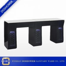 Çin Modern tripple tırnak masa seti manikür masa çift tırnak masa üreticisi çin DS-N2022 üretici firma