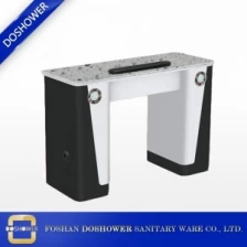 Çin Tırnak masa siyah renk tırnak teknisyeni masa ile bacalı bitkin fan üreticisi çin DS-N2003 üretici firma