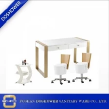 China nail table manicure beauty salon with portable nail table with storage for cheap nail manicure table DS-N2045 manufacturer