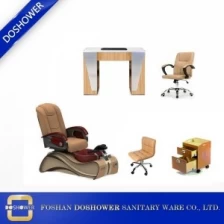 Çin Yeni tasarım Pedikür sandalye tırnak masa istasyonu tırnak ekipmanları üreticisi üretici firma
