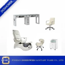 China pedicure and manicure station package for sale of salon furniture supply manufacturer
