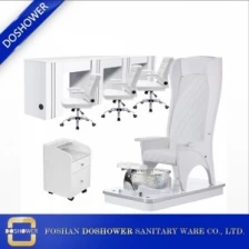 China pedicure spa chair of pedicure chair set with pedicure spa chair magnetic jet of acrylic powder facials spa pedicure chair manufacturer