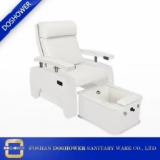 الصين كرسي التدليك المحمولة مع كرسي مانيكير أبيض أنيق رخيصة مانيكير كرسي المورد الصين DS-T883 الصانع