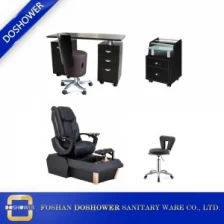 중국 장미 골드 페디큐어 의자 제조 업체 페디큐어 의자 스파 페디큐어 의자 제조 업체 새로운 맞춤 디자인 DS - W1900 SET 제조업체