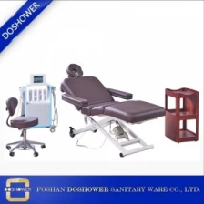 China Spa Bed de massagem elétrica Mesas de massagem com massagem portátil ajustável cama de cama de lavagem elétrica fabricante