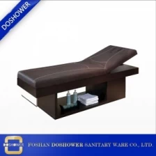 Китай Спа Массажный кровать Китай Фабрика с электрическим массажным кроватью для деревянного массажа кровати производителя