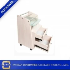 China Großhandel Beauty Nagelmöbel mit Pedi Maniküre-Tischwagen für Friseurwagen / DS-BT2-P Hersteller