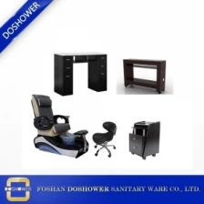 China Atacado manicure cadeira pedicure mesa manicure tabela estação de salão de unhas de mobiliário DS-W88 set fabricante