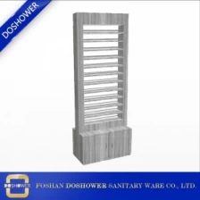 China wholesale nail polish display stand with grey nail polish rack for Chinese salon furniture manufacturer manufacturer
