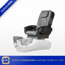 China wholesale pipeless cheap used spa pedicure chairs glass bowldimensions pedicure foot massage chair factory manufacturer