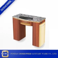 Chine table de manucure en bois avec la table de manucure de luxe de l'ongle de table de manucure fabricant