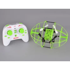 China 2.4GHz 4,5 CH 6AXIS muurklimmen voetbal vormige RC Quadcopter Toy Drone fabrikant