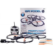 China 2.4Ghz 6 CH Remote Control  Quad copter with 6 AXIS GYRO & Light manufacturer