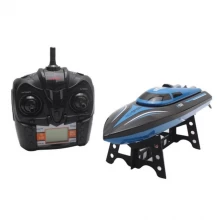 China 2016 New arriving! RC Boat 2.4GHz 4 Channel High Speed Racing Remote Control Boat with LCD Screen For Sale manufacturer