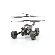 China 3.5 infrared alloy helicopter can fly in the sky, and running on the land with shooting manufacturer