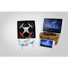 China 4-Axis 2.4GHz Mid Size Smart Phone Controlled Quadcopter With 3D Flip WIFI Control manufacturer