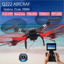 China 4CH 5.8GHz FPV Video Transmission R / C Quad-helikopter 720P Camera Luchtdruk zweven hoog fabrikant