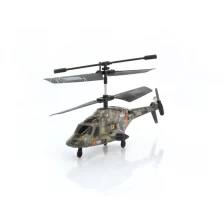 China Mini infrared control military helicopter with gyro manufacturer