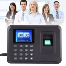China High quality simple design standalone fingerprint keypad time attendance machine for office manufacturer
