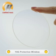 चीन लेजर काटने के सिर के लिए सुरक्षात्मक लेंस खिड़की निर्माता उत्पादक