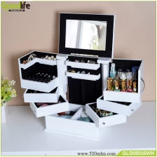 China A cabinet can storage the jewelry and Skincare and nail polish fabricante