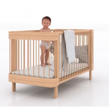 China Adjustable Baby crib（large） fabricante