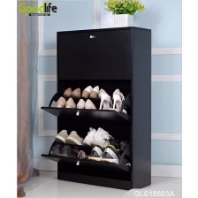 China Amazon ebay best seller shoe holder wooden shoe storage cabinet shoe rack GLS18803A manufacturer