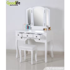 ประเทศจีน Bedroom furniture modern makeup table makeup vanity table wholesale GLT18103 ผู้ผลิต