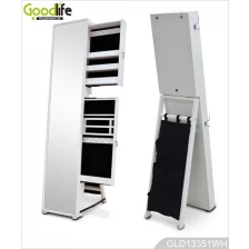 China Cheap price factory direct mirrored jewelry cabinet wholesale manufacturer