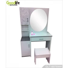 porcelana Muebles chinos mesa de maquillaje de madera con espejo GLT18076 fabricante