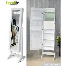China Fashion wooden makeup cabinet with mirror China factory manufacturer