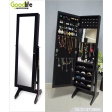 China Full length jewelry cabinet mirror with 3 installing functions GLD14739 manufacturer