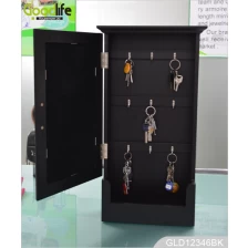 China Wall mounted wooden elegant jewelry cabinet manufacturer
