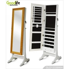 China Goodlife Wholesale Standing Jewelry Mirror Cabinet GLD13338 manufacturer