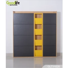 China High gloss paint, three layers of wooden shoe cabinet factory wholesale GLT11028 manufacturer