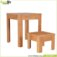 ประเทศจีน Home furniture classic design powder coated solid wood end table home goods coffee table for living room ผู้ผลิต