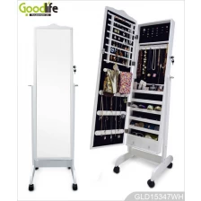 China Home furniture wooden mirror jewelry armoire with full length mirror GLD15347 manufacturer
