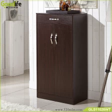 الصين Home furniture wooden shoe cabinet with drawers for living room storage China supplier الصانع