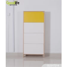 Chiny Ikea shoe cabinet, wooden shoe cabinet  GLS18114 producent