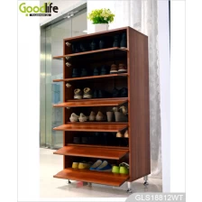 China Living room cabinet wood shoe storage cabinet from china factory manufacturer
