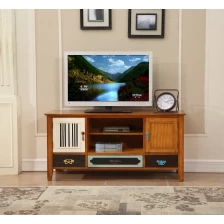 Chiny Modern home  wood TV stand furniture and outdoor stand TV cabinet producent