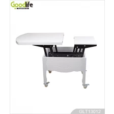 الصين Multi-functional wooden dining table,white GLT13012 الصانع
