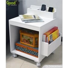 China New design wooden folding storage cabinet with wheels GLD08080 manufacturer