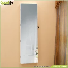 China No frame full length mirror jewelry storage cabinet GLD12140 fabricante