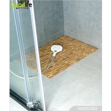 Cina Product's name New pattern Teak wooden mat to protect bathing IWS53362 produttore