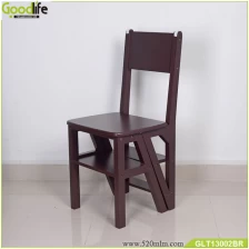 China Solid Wood Library and Home Ladder Chair manufacturer